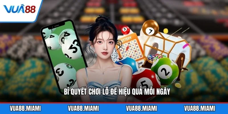 Xổ Số 6 Bí quyết chơi lô đề hiệu quả mỗi ngày